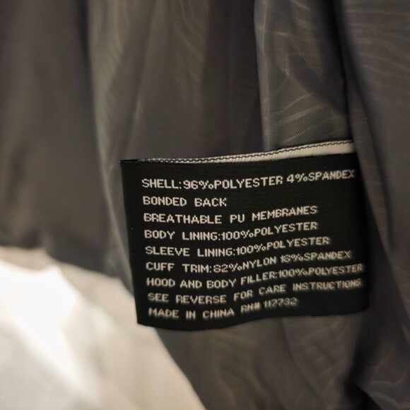 Zero Xposure Winter Puffer Coat Ski Jacket White Activewear women's XXL - NWOT - Picture 4 of 5